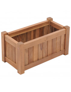 Letto Rialzato 50x25x25 cm in Legno Massello di Teak 2