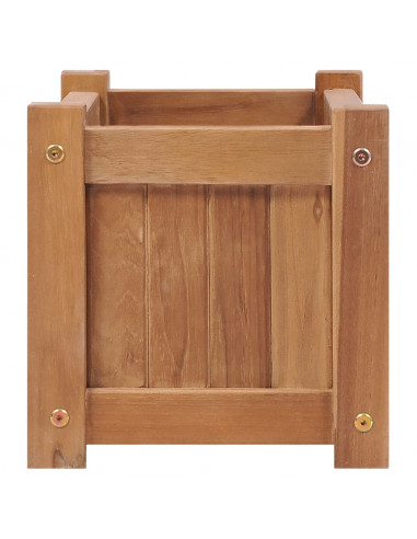 Letto Rialzato 50x25x25 cm in Legno Massello di Teak