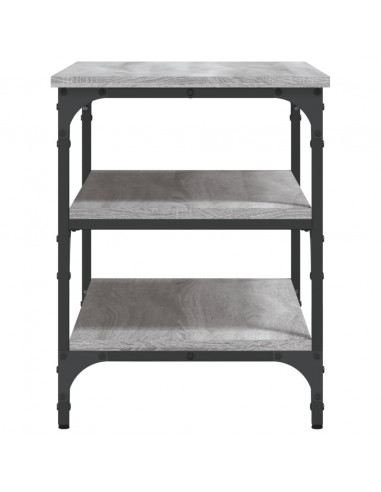 Panca Porta Scarpe Grigio Sonoma 70x38,5x49cm Legno Multistrato