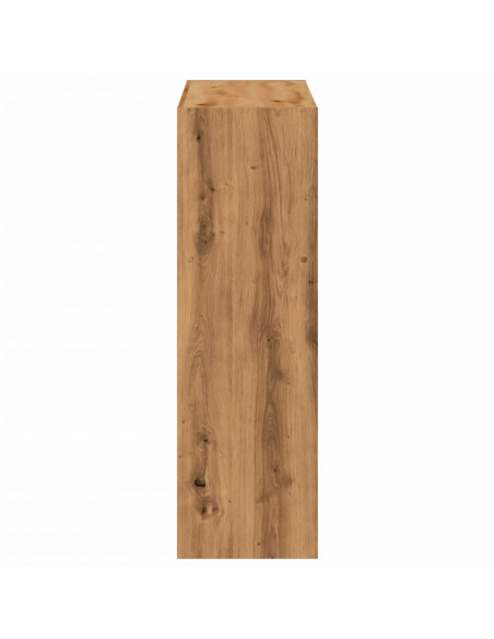 Libreria Rovere Artigianale 102x32x102 cm in Legno Multistrato