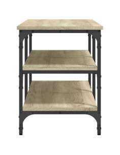 Panca Porta Scarpe Rovere Sonoma 100x38,5x49 Legno Multistrato