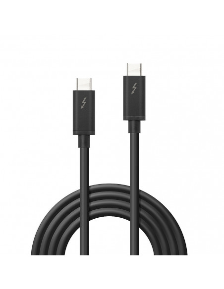 Lindy 41557 Cavo Thunderbolt 2 m 20 Gbit/s Nero