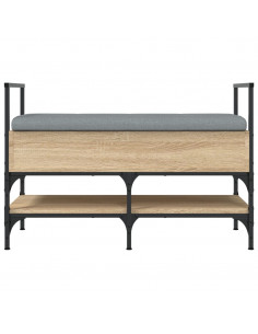 Panca Porta Scarpe Rovere Sonoma 85,5x42x57,5 cm