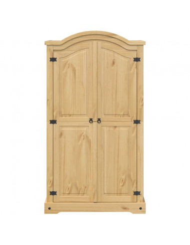 Armadio Corona 102x52x186 cm in Legno Massello di Pino