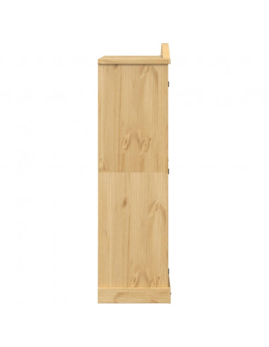 Armadio Corona 102x52x186 cm in Legno Massello di Pino