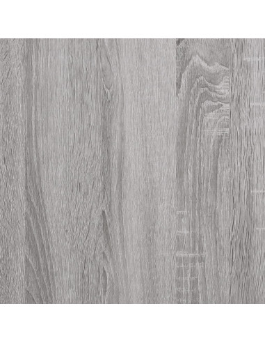 Panca Portaoggetti Grigio Sonoma 70x42,5x47cm Legno Multistrato