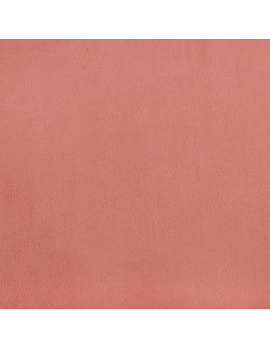 Panca rosa 100x35x41 cm in Velluto