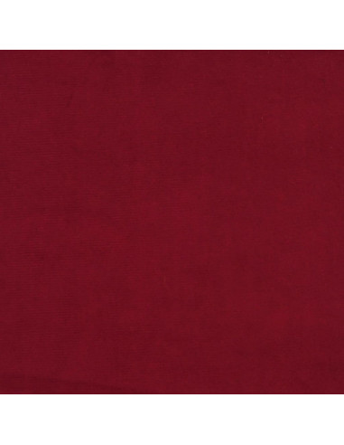 Panca Rosso Vino 100x35x41 cm in Velluto