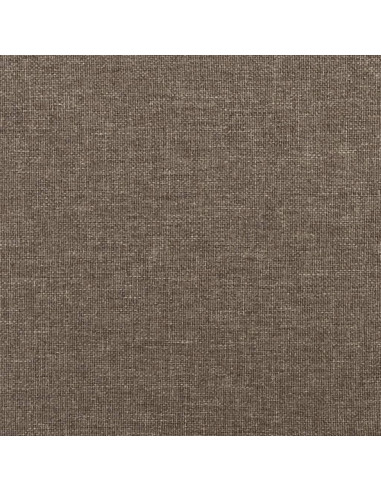 Panca tortora 70x35x41 cm in Tessuto