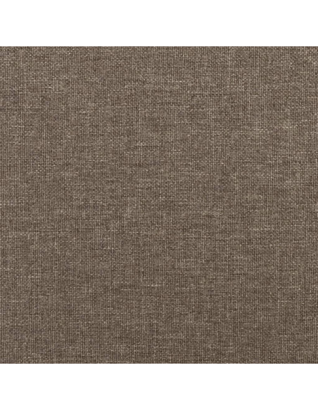 Panca tortora 70x35x41 cm in Tessuto