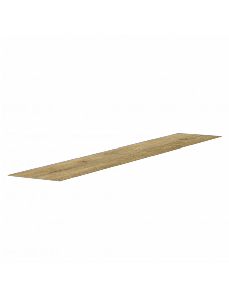 Pannelli da Parete Effetto Legno Marrone PVC 2,06 m²