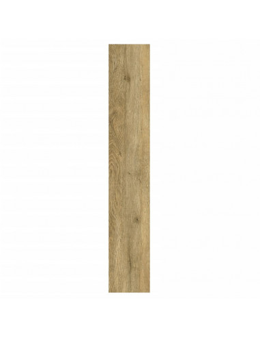 Pannelli da Parete Effetto Legno Marrone PVC 4,12 m²