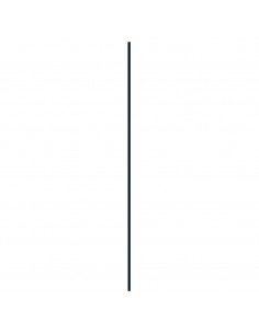 Pannelli da Tetto 36 pz in Acciaio Zincato Antracite 100x45 cm