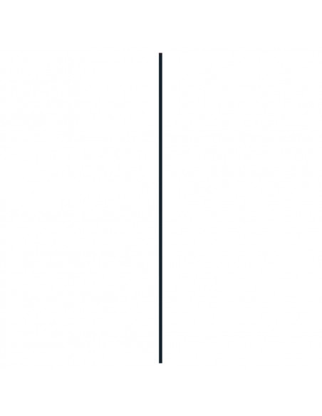 Pannelli da Tetto 36 pz in Acciaio Zincato Antracite 100x45 cm