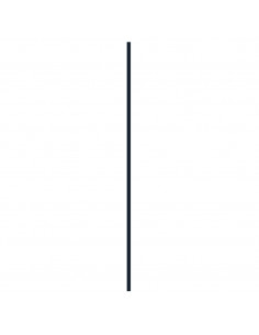 Pannelli da Tetto 36 pz in Acciaio Zincato Antracite 80x45 cm