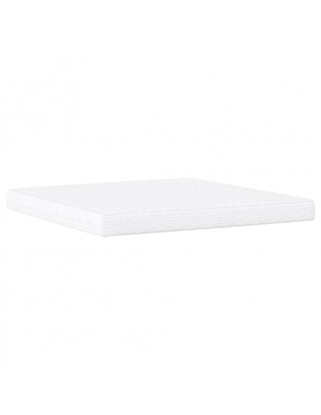 Letto con Materasso Grigio Scuro 200x200 cm Velluto