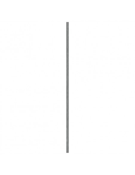 Pannelli da Tetto 36 pz in Acciaio Zincato Argento 60x45 cm