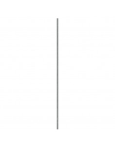 Pannelli da Tetto 36 pz in Acciaio Zincato Argento 80x45 cm