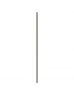 Pannelli da Tetto 36 pz in Acciaio Zincato Marrone 100x45 cm