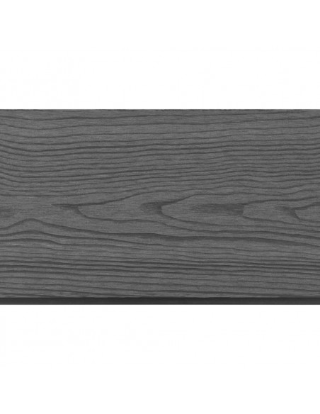 Pannelli di Ricambio per Recinzione 9 pz in WPC 170 cm Grigi