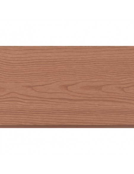 Pannelli di Ricambio per Recinzione 9 pz in WPC 170 cm Marrone