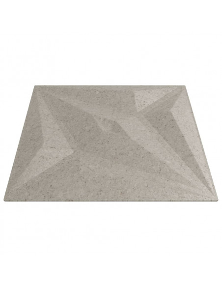 Pannelli Murali 12 pz Beton 50x50 cm XPS 3 m² Stella