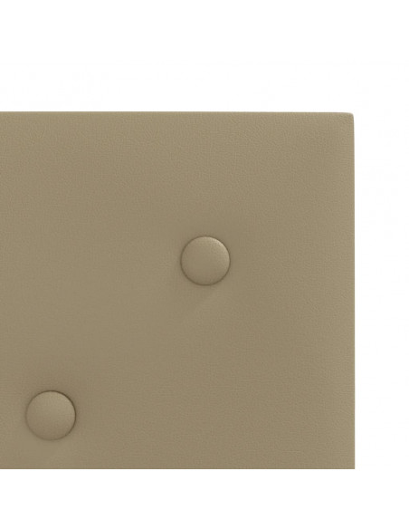 Pannelli Murali 12 pz Cappuccino 30x30 cm Similpelle 1,08 m²