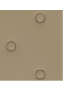 Pannelli Murali 12 pz Cappuccino 90x30 cm in Similpelle 3,24 m²