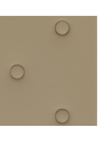 Pannelli Murali 12 pz Cappuccino 90x30 cm in Similpelle 3,24 m²