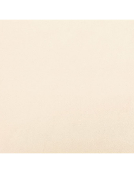 Pannelli Murali 12 pz Crema 30x15 cm Velluto 0,54 m²