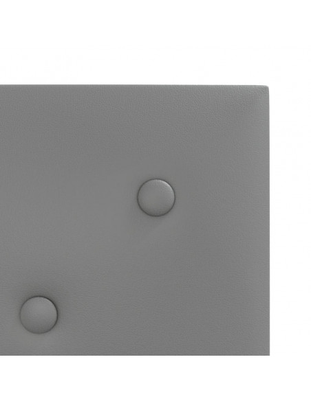 Pannelli Murali 12 pz Grigi 30x30 cm Similpelle 1,08 m²