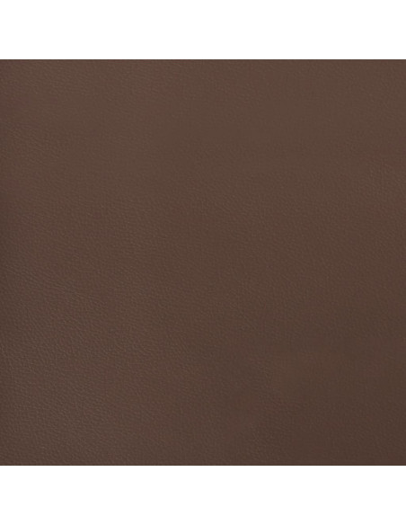 Pannelli Murali 12 pz Marroni 30x15 cm in Similpelle 0,54 m²