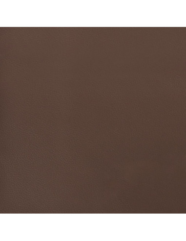 Pannelli Murali 12 pz Marroni 30x30 cm in Similpelle 0,54 m²