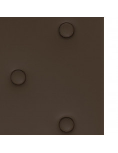 Pannelli Murali 12 pz Marroni 90x30 cm in Similpelle 3,24 m²