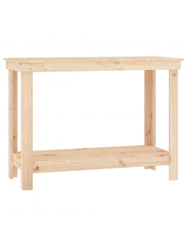 Banco da Lavoro 110x50x80 cm in Legno Massello di Pino