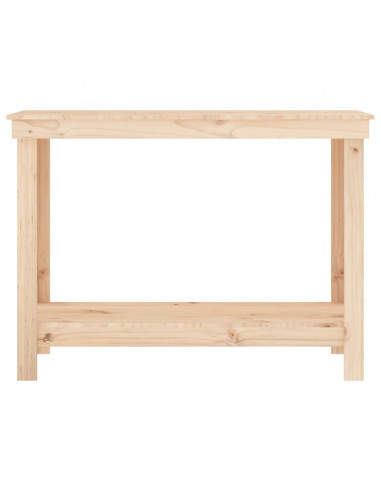 Banco da Lavoro 110x50x80 cm in Legno Massello di Pino