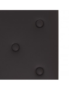 Pannelli Murali 12 pz Neri 90x30 cm in Similpelle 3,24 m²