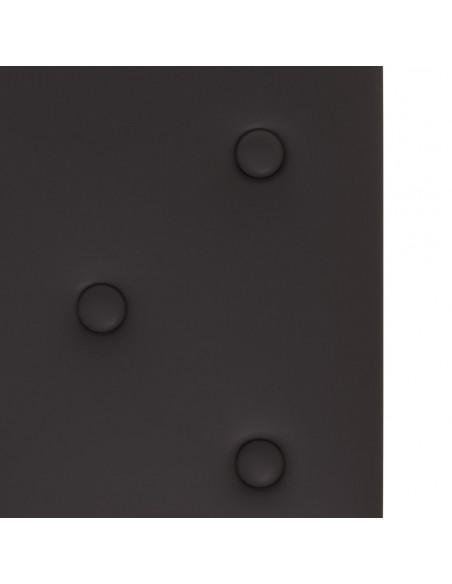 Pannelli Murali 12 pz Neri 90x30 cm in Similpelle 3,24 m²