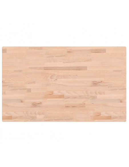 Banco da Lavoro 100x60x(71,5-98) cm Legno Faggio Rettangolare