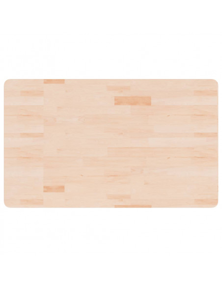 Banco da Lavoro 100x60x(71,5-98) cm Legno Rovere Rettangolare