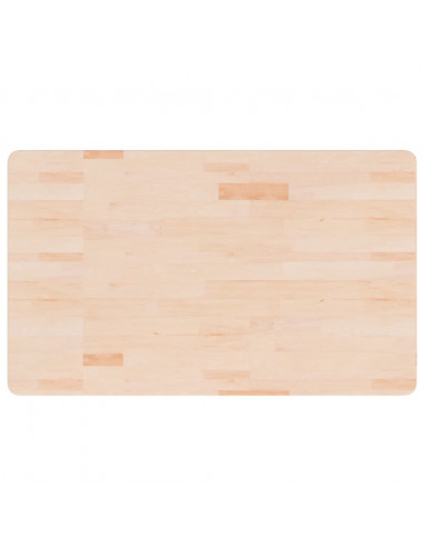 Banco da Lavoro 100x60x(71,5-98) cm Legno Rovere Rettangolare