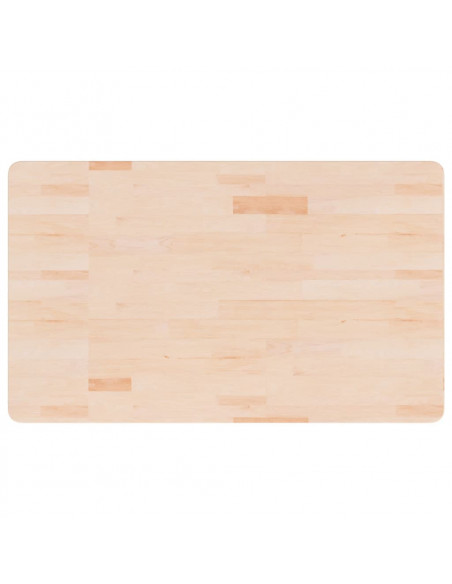 Banco da Lavoro 100x60x(71,5-98) cm Legno Rovere Rettangolare