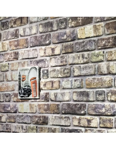 Pannelli Murali 3D con Design a Mattoni Multicolore 11 pz EPS