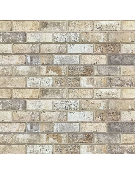 Pannelli Murali 3D con Design a Mattoni Sabbia 11 pz EPS