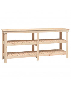 Banco da Lavoro 181x50x80 cm in Legno Massello di Pino 2