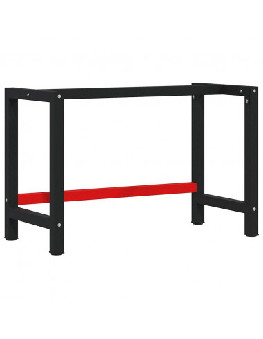 Banco Lavoro 140x60x81,5 cm Legno Massello Rovere