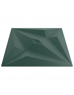 Pannelli Murali 48 pz Verdi 50x50 cm XPS 12 m² Stella