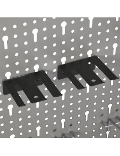 Pannelli per Utensili a Parete 4 pz 40x58 cm Acciaio