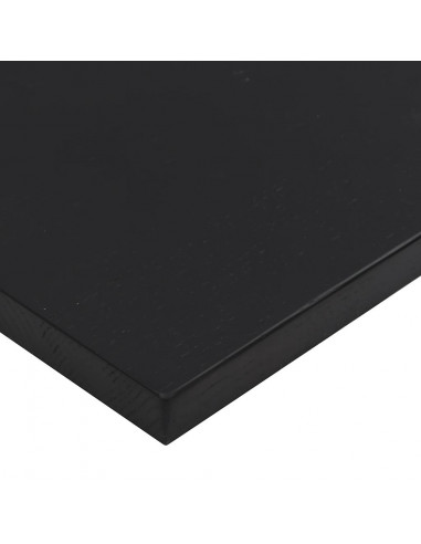 Banco Lavoro Marrone Scuro 80x60x(71,5-98) cm Legno di Rovere