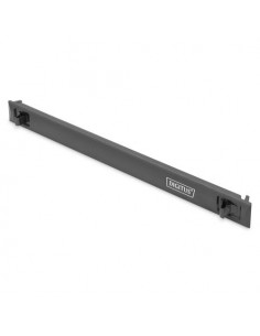 PANNELLO CIECO 1 UNITA' PER CHIUSURA SPAZI VUOTI IN ARMADI RACK 19" CON CLIP - NERO - DN97651